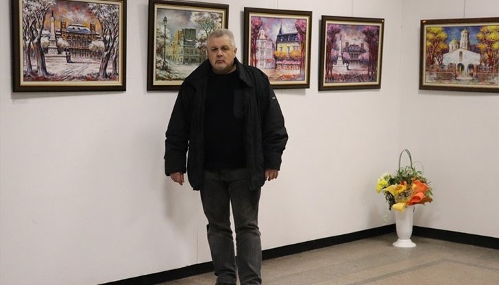 Над 60% от картините на председателя на Дружеството на художниците в Русе не са показвани