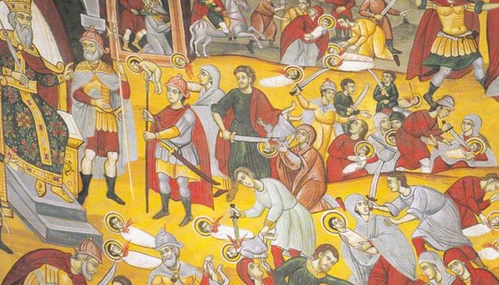 Тези младенци почитаме като първите мъченици, убити заради Иисус Христос