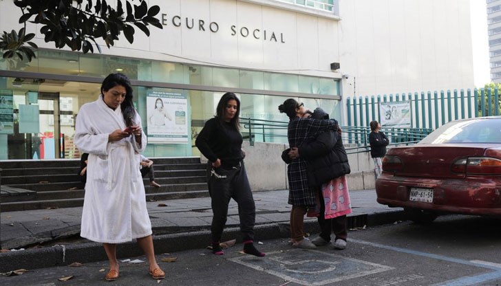 Трусът е бил усетен в части на столицата Мексико, заявиха жители Трусът е бил усетен в части на столицата Мексико, заявиха жители