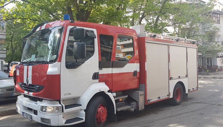 Пожарът е ликвидиран и няма пострадали хора Пожарът е ликвидиран и няма пострадали хора