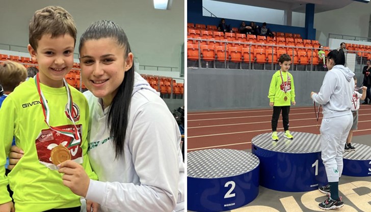 Коко завоюва сребърен медал и на турнира "Атлетиката търси таланти" във Варна през октомври тази година