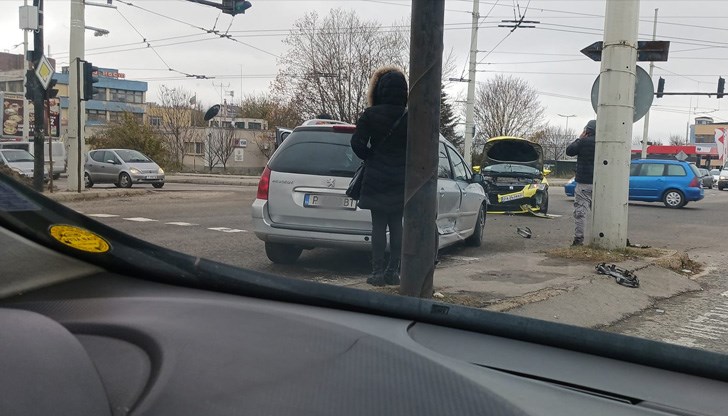 Инцидентът се е случил около 13:00 ч. днес