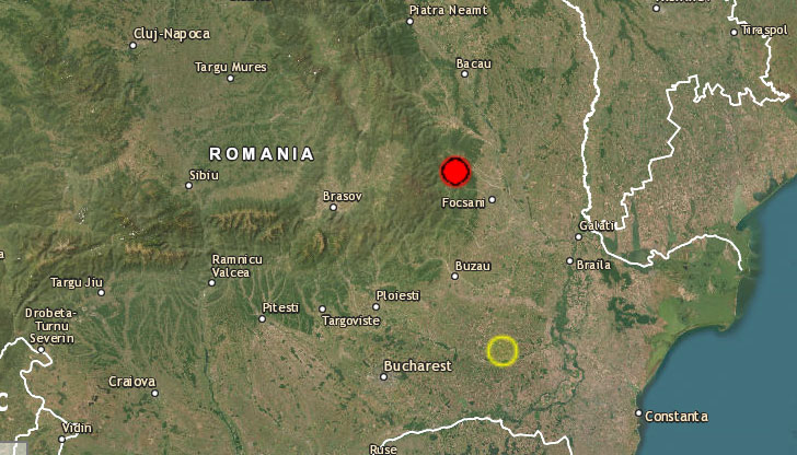 Трусът е с магнитуд 4,1 по скалата на РихтерЗеметресение разлюля