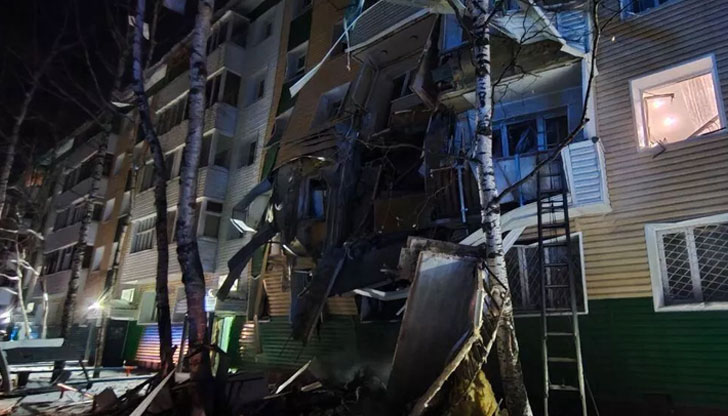 Нанесени са щети на 15 апартаментаШест души загинаха при срутване