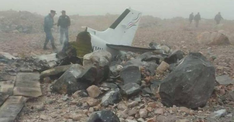 Двама руски граждани са загиналиЛек двумоторен самолет В-55 се разби