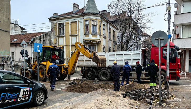Движението на превозните средства ще се осъществява по обходен маршрутВъв