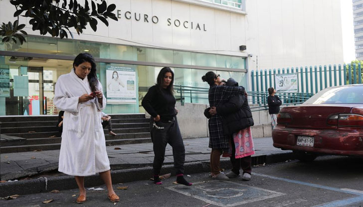 Трусът е бил усетен в части на столицата Мексико, заявиха