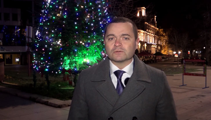 Вижте новогодишното приветствие на кмета на Община Русе Нека Новата