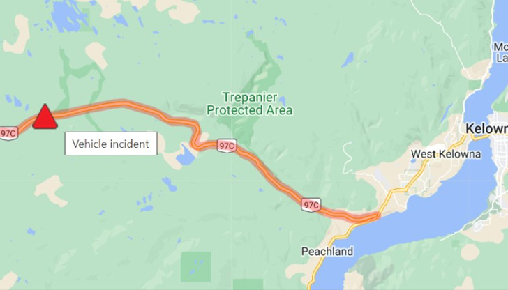 Инцидентът е станал близо до град Мерит, където температурите паднаха