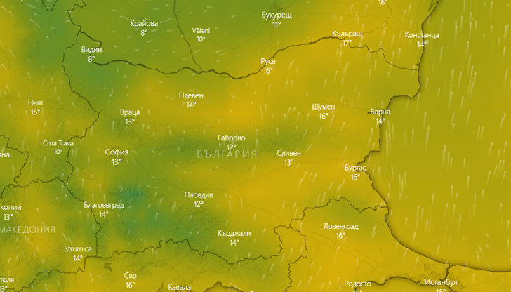 Температурите започват да се повишават и през следващата седмица се