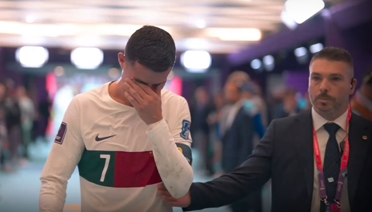 Суперзвездата не спря да плаче след като Португалия отпадна от