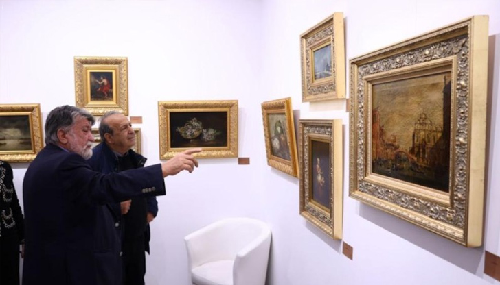 Рашидов заяви, че си е подарил тази хубава изложба за