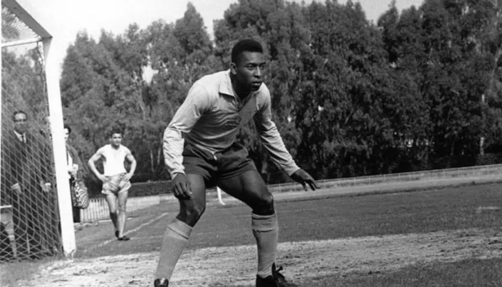 За първи и последен път в своята кариера за Бразилия