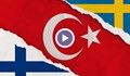 Турция може да одобри кандидатурата за НАТО само на Финландия