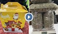 Митничари задържаха над 6 килограма марихуана в кутии с коледни лакомства