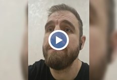 В момента мъжът е в украинската държава за да занесе