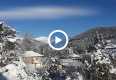 Хората се притесняват от нов потопЗимата най накрая дойде за да