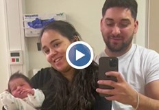 Амая се ражда 13 минути след полунощПървото бебе за 2023