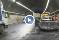 Пострадали за щастие няма няма и ранениПожарът в тунел Витиня