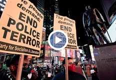 В Ню Йорк се стигна и до сблъсъциВисоко напрежение в