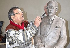 Творецът е роден в Русе през 1945 годинаОтиде си скулпторът