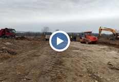 От вчера е започнало разчистването на терена където ще се