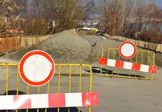 Демонстрацията е организирана от жителите на пет села които са