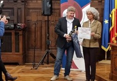 Изпълнителният директор на Асоциация Еврорегион Данубиус Лили Ганчева получи признание