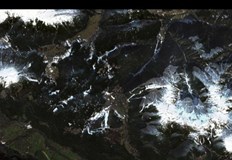 Липсата на сняг е явна на целия континентСателитни изображения показаха