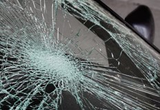 Кражбата е извършена след взлом на стъклото на автомобилаВ Първо