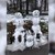 Срещнахте ли днес това русенско снежно семейство?