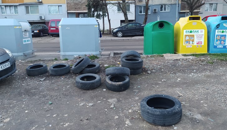 Защо в община Русе не се събират старите гуми от сметоизвозващата фирма?