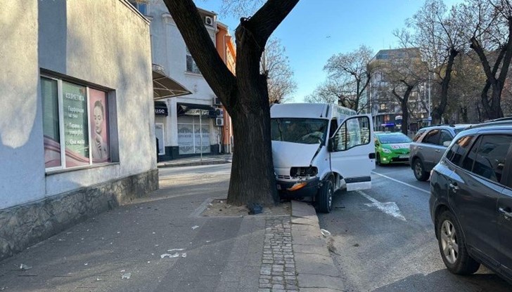 Инцидентът е станал на бул. „Руски”, преди кръстовището с бул. „6 септември”