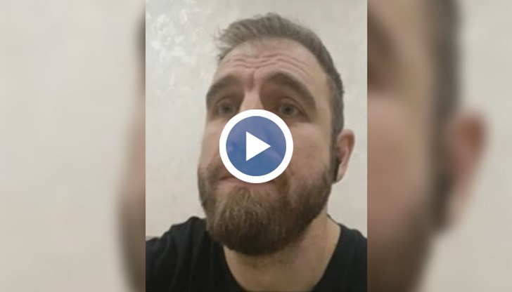 В момента мъжът е в украинската държава, за да занесе хуманитарна помощ