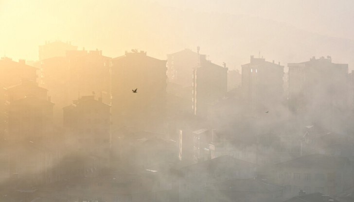 Отчитат се завишени стойности на замърсяване на въздуха в градските райони в почти цялата страна