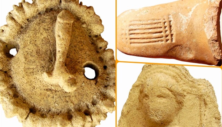 В София ще бъдат представени дръжка на амфора, глинен идол, костна апликация с фалос и релеф на жена от керамичен съд В София ще бъдат представени дръжка на амфора, глинен идол, костна апликация с фалос и релеф на жена от керамичен съд