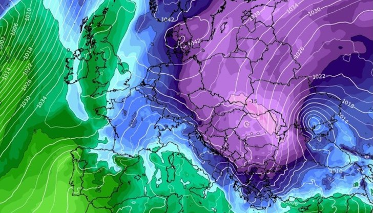 Температурите на места ще се понижат до -20°С