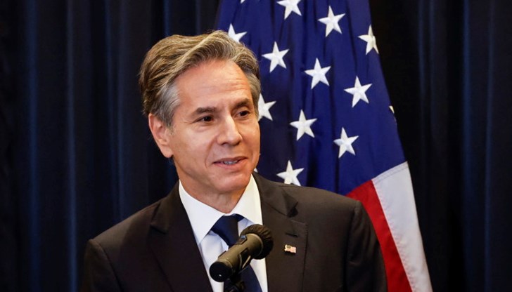 Това заяви днес държавният секретар на Антъни Блинкън