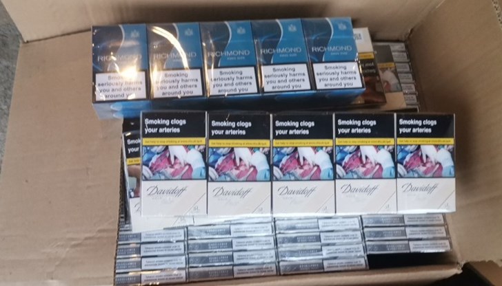 В един ден митничари задържаха 2048 кутии (40 960 къса) цигари без бандерол и 40 кг. тютюн