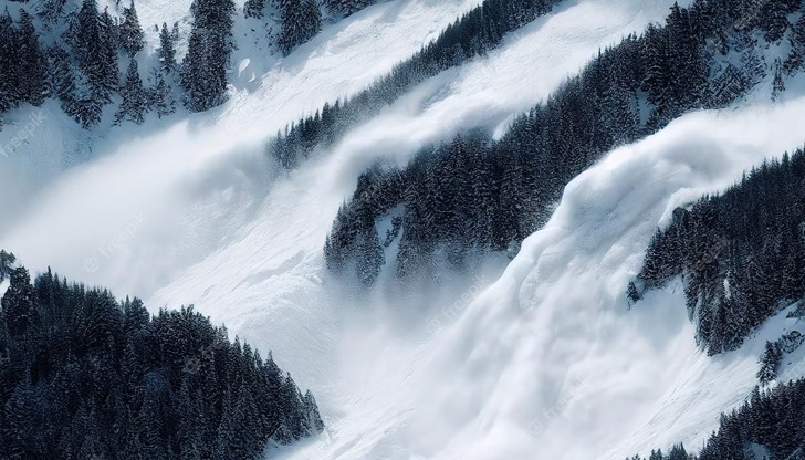 Силен, на места ураганен вятър духа по високите части на планините