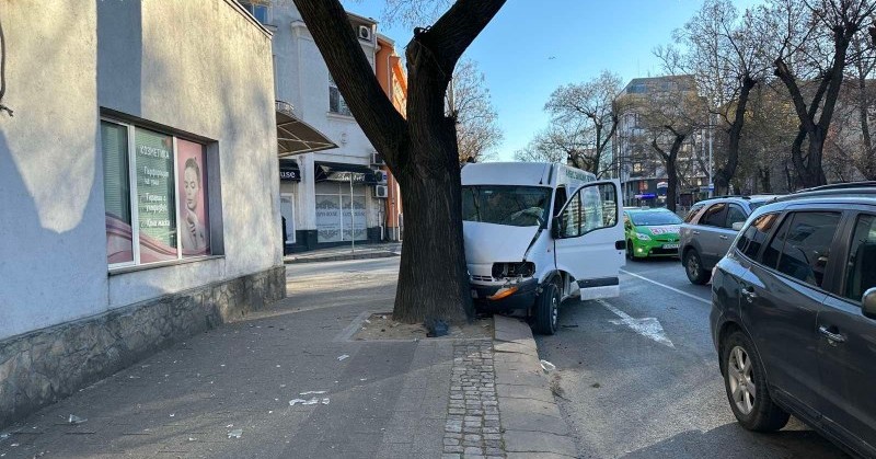 Инцидентът е станал на бул. Руски, преди кръстовището с бул.