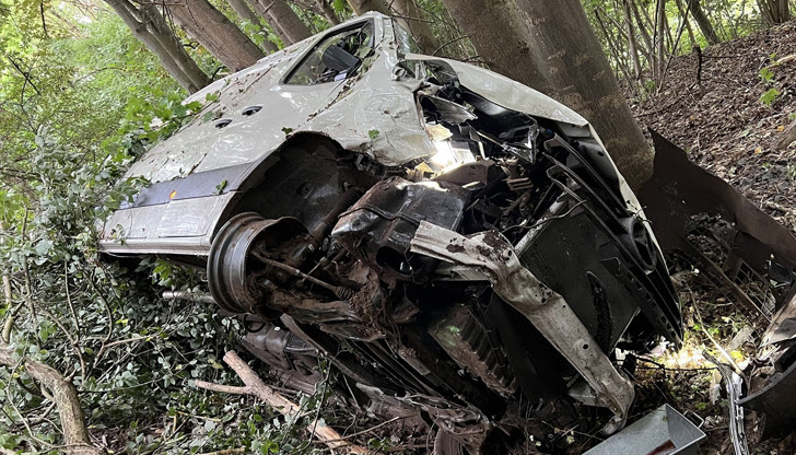 24-годишната жена пътувала сама в лек автомобил Мини Купър24-годишна шофьорка