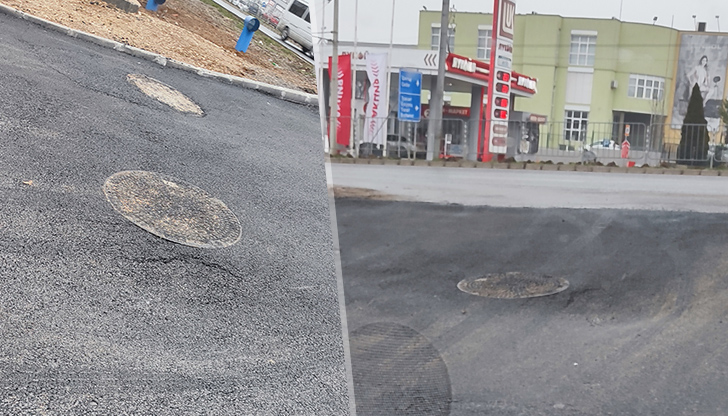 Около 10 часа след асфалтирането на улица Студен кладенец.След ремонтите