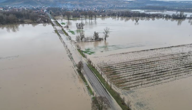 Най-високата 3-та степен на тревога е в сила в района