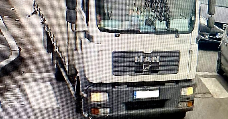 Кадрите са предоставени на ОД на МВР за установяване на