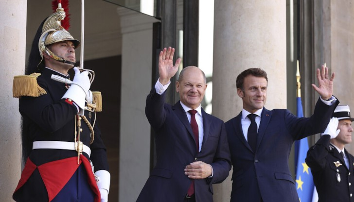 Олаф Шолц и Еманюел Макрон потвърдиха целта си – към