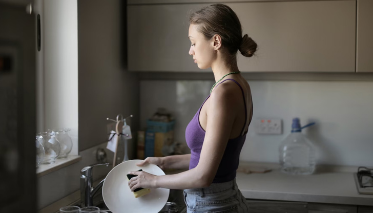 Домакинската работа е внимание, а то често се свързва с