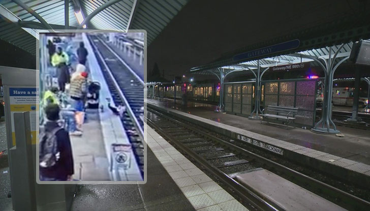 Детето е извадено малко преди да мине влакътЖена беше уловена