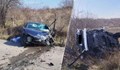 Две деца пострадаха при тежка катастрофа край Обзор