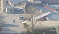 ТИР се вряза в автомивка в Пазарджик
